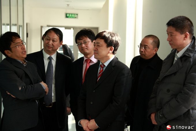 湖北宜昌市委书记郭有明到北京博天堂918ag参观考察